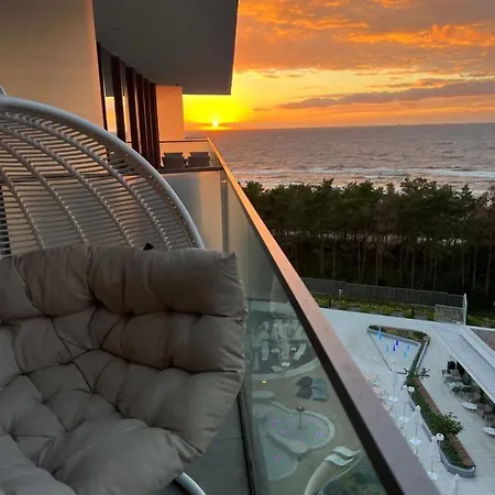 Wave Resort & Spa Magic Apartaments With Sea View Мендзиздроє Екстер'єр фото